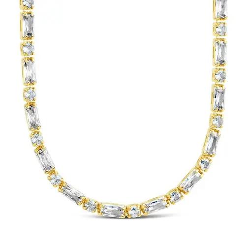 Georgia CZ Tennis Necklace