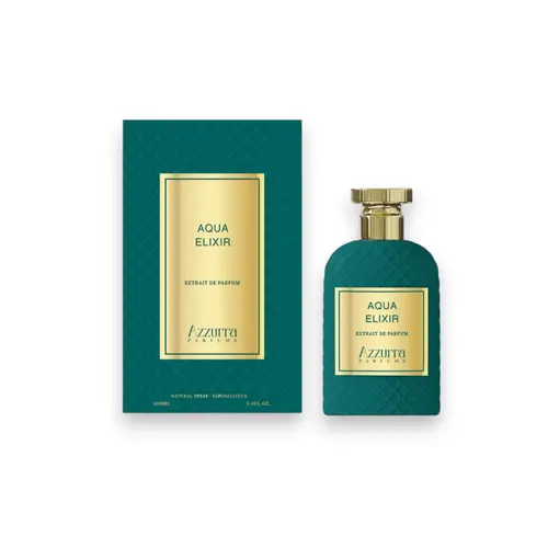 Azzurra Parfums | Aqua Elixir | Unisex Fragrance | 100 ML 3.4 OZ | Extrait De Parfum | Citrus - Black tea & Rosemary
