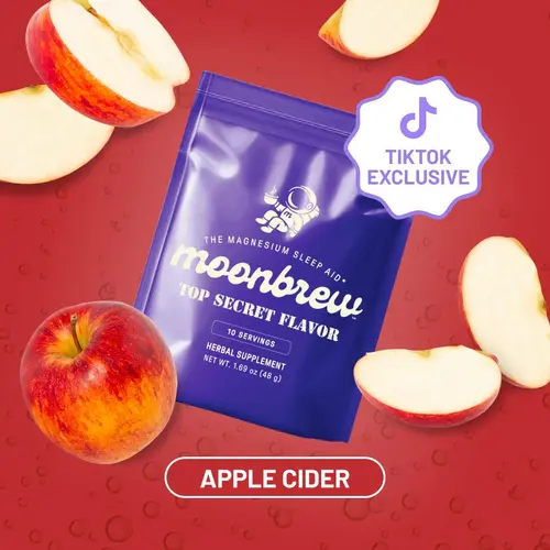 MoonBrew TikTok EXCLUSIVE Sleep Drink - Apple Cider Magnesium Mix (Top Secret Flavor)