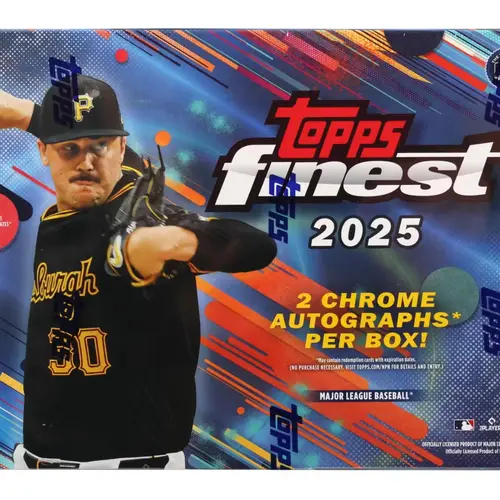 2025 Topps Finest Baseball Hobby Box