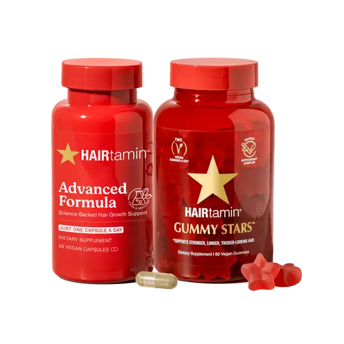 Advanced Yummy Bundle -Physician-Formulated Dietary Supplement - Supports Stronger, Longer, Thicker-Looking Hair - Contains Biotin