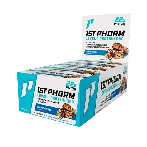 1st Phorm Level-1 Bar (15ct) | High-Quality Protein Bars