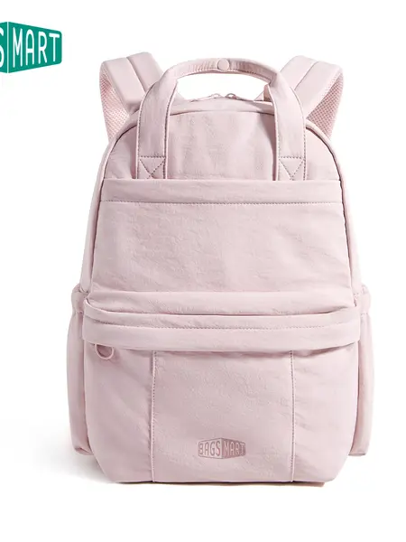 BAGSMART 15.8L Casual College Backpack, Laptop Backpack School Bag Fits 14.3" Laptop & 40 oz Water Bottle, Lightweight Waterproof Travel Backpack DealsForYouDays summerwins