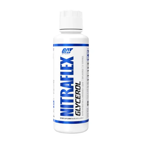 GAT SPORT Nitraflex Glycerol Amino Acid Nutritional Supplement, Vitamin-Infused Formula for Fitness & Healthcare Support to Boost Muscle Growth