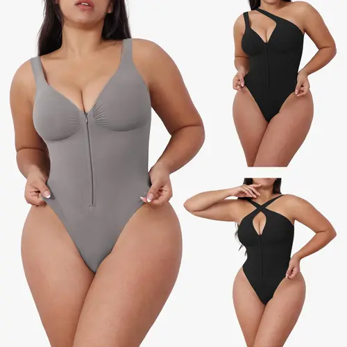 SHAPUM Fajas Colombianas Shapewear for Women Tummy Control Full Shapewear Butt Lifter with Zipper Crotch Ultra Stretch Comfortable Fit Breathable Design# Mother’s Day #Summervibes