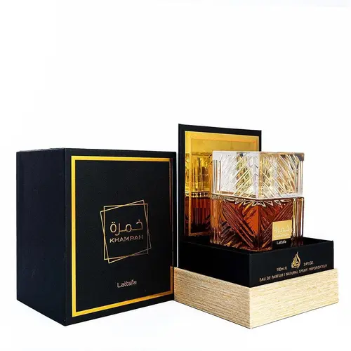Khamrah by Lattafa for Men and Women 3.4 Ounce (100ml) Eau De Parfum Spray Perfume Fragrance Vanilla Amber