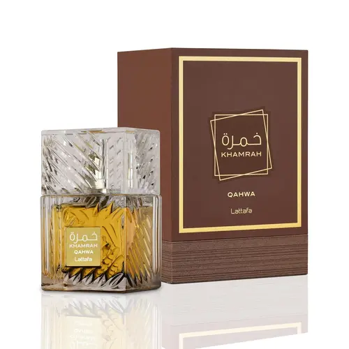 Lattafa Khamrah Qahwa for Men and Women 3.4 Ounce (100ml) Eau De Parfum Spray Perfume Fragrance Vanilla Sweet