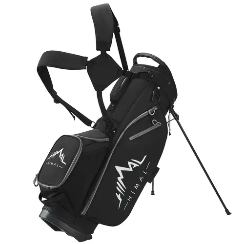 GoHimal 14-Way Golf Stand Bag - Lightweight, Durable, Portable Golf Club Bag for Men with Stand, Handle, Portable Golf Club Bags, With Handle Golf Club Bags