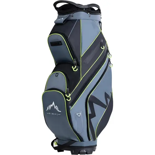 UNIHIMAL Unisex Cart-Fit Golf Bag - 14 Distinct Compartments, Organizer Divider, Extra Storage Pockets, Rain Cover, Essential Golf Cart Accessories, Durable Materials