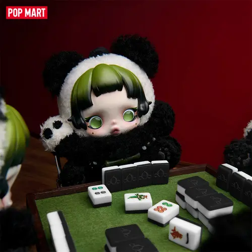 POP MART SKULLPANDA Lazy Panda Plush Doll Pendant,  Surprise Gift