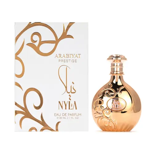 Arabiyat Prestige Nyla Eau De Parfum for Women 2.7 Oz | Coconut, Jasmine, White Musk, Floral Perfume Spray