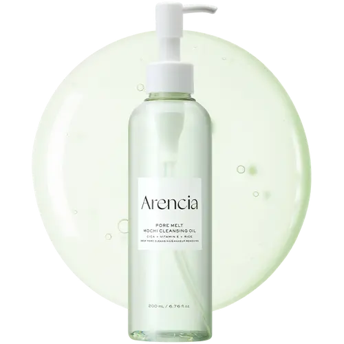 Pore Melt Mochi  Makeup-Removing Cleansing Oil, Non-Comedogenic, Sensitive Skin, Rice Amino Acids HD, Vitamin E, Cica, & Ceramide, 6.76 fl oz