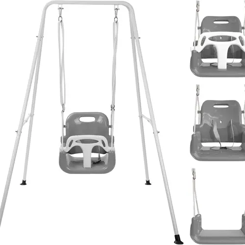 #DealsForYouDays，Toddler Swing, 3-in-1 Swing Sets for Backyard, Baby Swing Outdoor/Indoor, Toddler Swing Set Suitable for Children 6 Months and Older