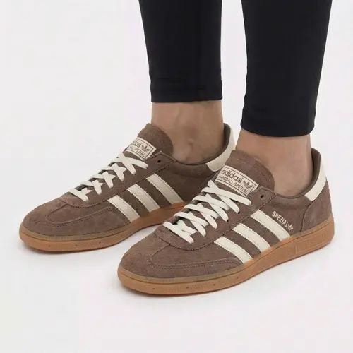 Adidas Handball Spezial Earth Strata Gum Women's Sneakers | Earth Tone Retro Court Shoes | Gum Sole | Lifestyle | IF6490