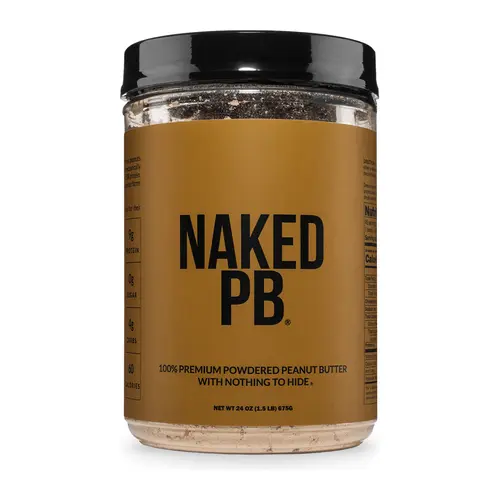 Naked PB - 100% Premium Powdered Peanut Butter 1.5LB - Slow-Roasted Non-GMO US Grown - Low Calorie & Fat - 9g of Protein, 0g of Sugar - Only 1 Ingredient