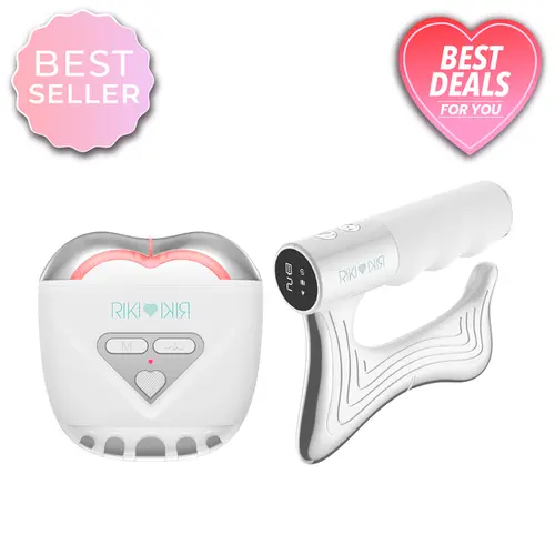RIKI Sculptress PRO 2.0 & RIKI Sculptor Full-Body & Facial Contouring System with EMS Heat & LED Light for Muscle Recovery and Advanced Facial Sculpting