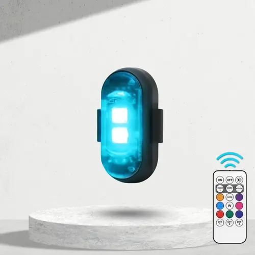 Rechargeable Remote Control Footwell Lights, Car Led, Car Lighting Accessories, Auto Decorative Light, 8 Colors 10 Custom Lighting Modes Interior Decorative Light Car Mods Upgrade Exterior UnderGlow Lamp for SUV Truck Holiday Party Decoration Gift Ideas