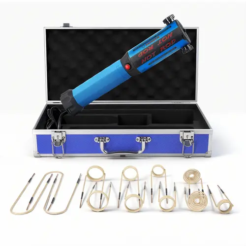 SOLARY H7A 1200W 110V Induction Heater Kit with 12 Coils, Silicone Grip Handle and Aluminum Case for Rusted Bolts