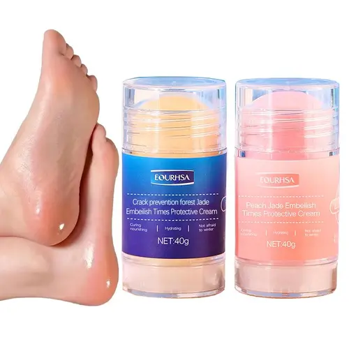 Anti-Crack Foot Care Cream, Moisturizer for Dry Cracked Feet - Hydrates, Softens, Nourishes, Removes Dead Skin, Hydrate