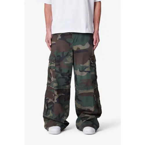 mnml Baggy Rave Cargo Pants - Camo