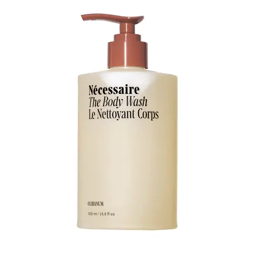 Nécessaire The Body Wash Olibanum — Multi-Enzyme Shower Gel Cleanser for Women + Men — Non-Comedogenic Body Wash with Niacinamide. 500ml OR 250ml