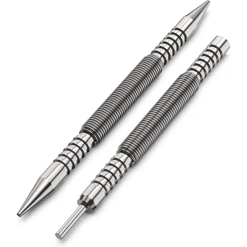 GJANSH Spring Loaded Nail Set Tools,2-PCS Dual Head Nail Setter and Hinge Pin Punch Set, Hammerless 1/16″& 3/32″Spring Nail Set, Super Strong Force Door Pin Removal Tool,Valentines Day Gifts Men Easter,Summervibes