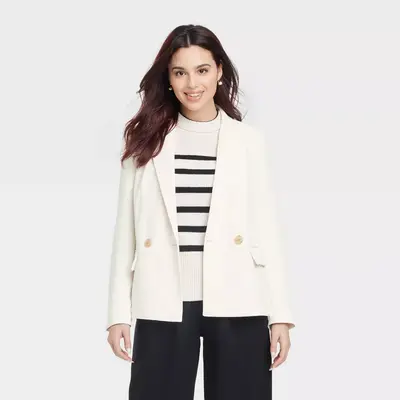 Women's Slim Fit Blazer - A