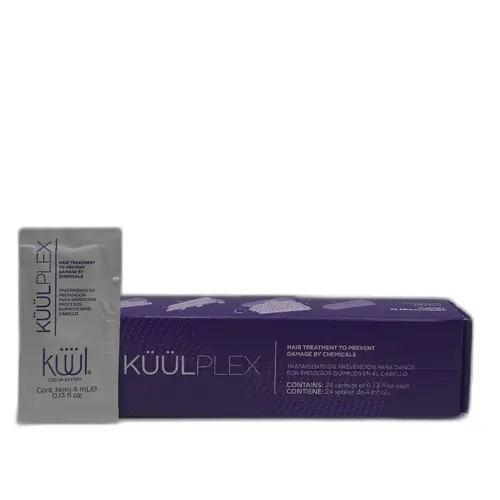 KUUL PLEX Powder-Based Hair Therapy, Chemical Damage Prevention Solution, Bleaching Powder Peroxide Shield, Boosts Shiny Hair & Glow