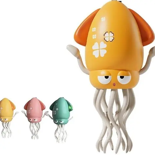 8-Legged Octopus Dancing Toy - Light-Up Musical Crawling Toy with ABS Build, Fun Movements, Bright LED Lights, Sensory Development - Safe Durable Birthday Gift for 3-6 Years Toddlers,back to school,back to school haul