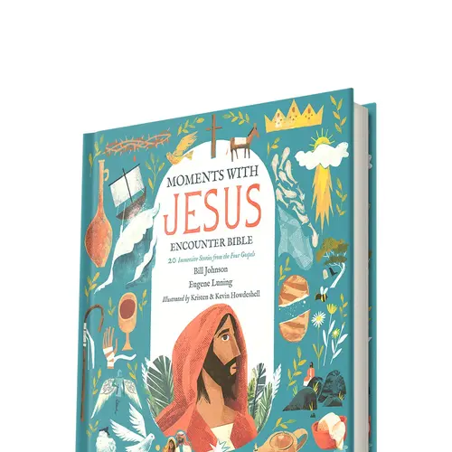 The Moments with Jesus Encounter Bible: 20 Immersive Stories from the Four Gospels