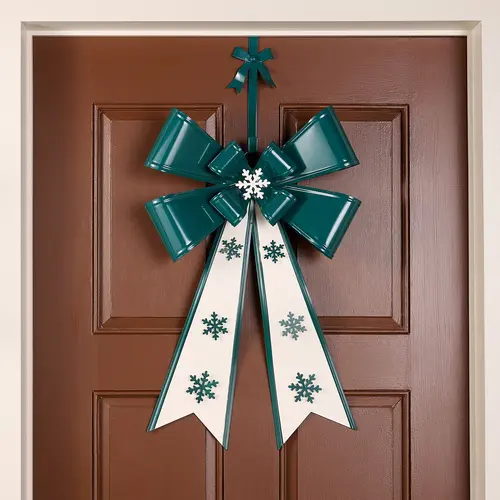 Home Reflections 26" OVersize Metal Holiday Bow