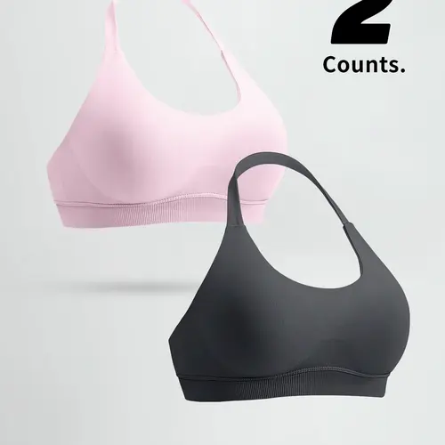 Women's Seamless Comfortable Sports Bralette Set, Tight-Fit All-Season Underwear for Women, Everyday Wear Underwear, Essential Underwear, Training bras