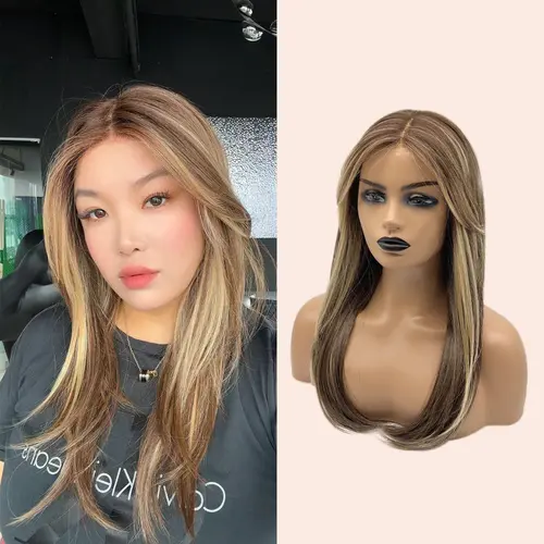 JBEXTENSION 22 Inches Wolf Cut Pre-Cut Frontlace Glueless Women Fashion Wig ROBY