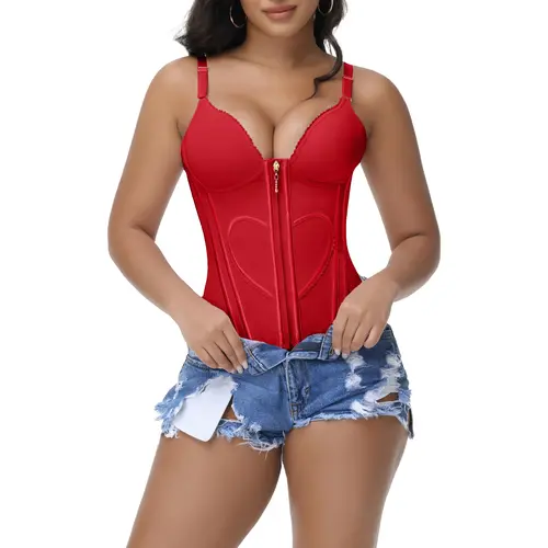 SHAPSHE Waist Shapewear for Women Corset Shapewear Workout Cincher Vest Going Out tops with Bra