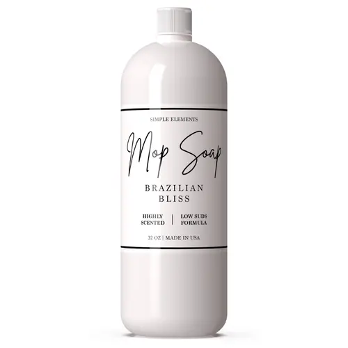 Simple Elements Mop Soap (3 Alluring Scents) – Highly Scented Mop Soap, Luxury Floor Cleaner with Low Suds, No Residue, for All Mop Types, Made in USA, 32 Oz