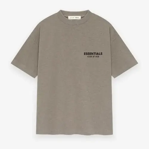 (Over Size ) Fear of God Essentials Classic Short Sleeve Spring Summer Over Size (SS25)  Oversized Fit | Size Down Recommended