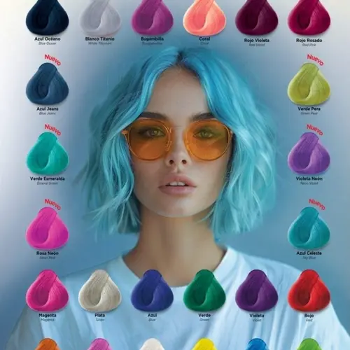 KÜÜL Funny Colors - Fantasy Hair Dye 90ml | Vibrant Colors, No Peroxide Needed, Gentle Formula, Easy Application, Professional Finish