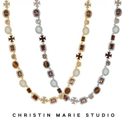 Mocha Solstice Necklace (Brown/Tiger’s Eye)
