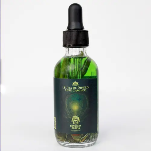 Botanical Essential Oil Blend - Lluvia de Dinero Open Roads, 2 oz Health & Wellness Aromatherapy Plant Derivatives Carrier & Essential Oils
