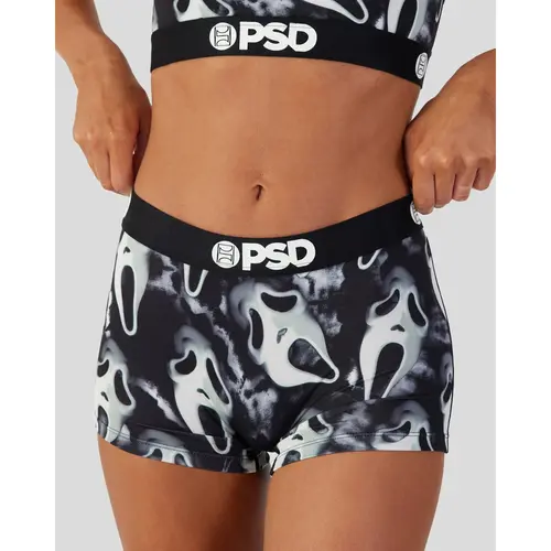 PSD Womens Ghostface Dark Boy Short Underwear - Comfortable, Breathable, Ultra-light Fabric