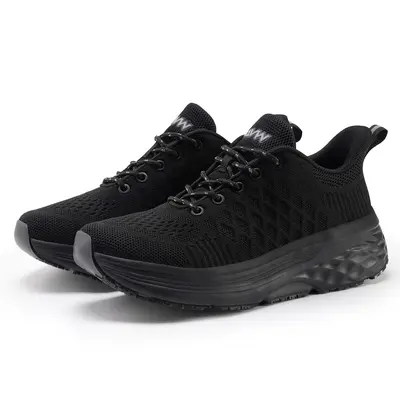 Women's Non-Slip Work Footwear - Water-Resistant Walking Shoes, Ladies Sneakers for Food Service Chefs and Kitchen Use,father'sdaygifts