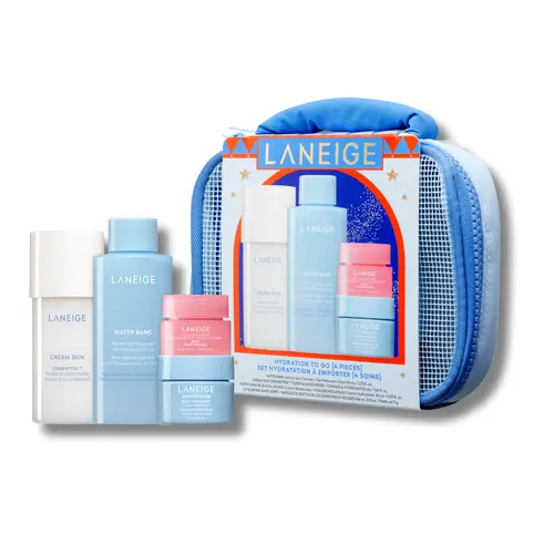 Laneige Hydration to Go Skincare Set, Hydrating, Gift Set