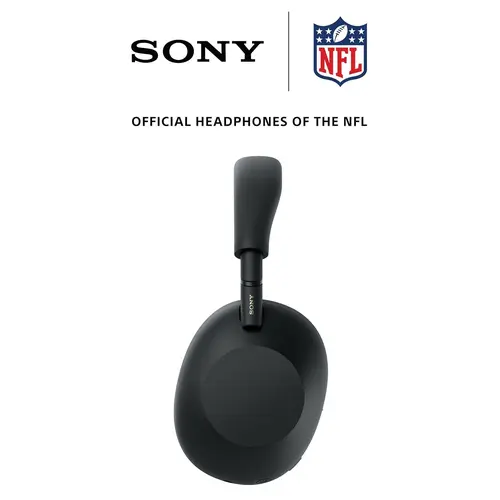 Sony WH-1000XM6 Over Ear Bluetooth Headphones - Black Wireless Noise Cancelling Headset with Active Noise Cancelling, Hi-Res Capability, USB-C, Suitable for School, Work From Home