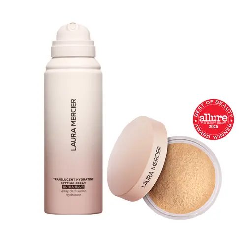 Laura Mercier Ultra Blur Bundle - Hydrating Setting Spray + Translucent Loose Setting Powder Ultra Blur