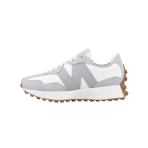 Women's New Balance 327 Raincloud Reflection Retro Look Suede/Nylon Sports Footwear - Casual Daily Lifestyle Sneaker with Lugged Outsole for Gym, Walking