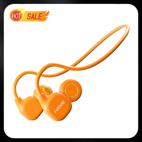 Open-Ear Neckband Headphones Bluetooth 6.0, Wireless Air Conduction Earphones with LED Battery Display, HiFi Stereo Sound, ENC Clear Calls, Lightweight Secure Fit for Running, Gym, Cycling, Travel & Daily Use