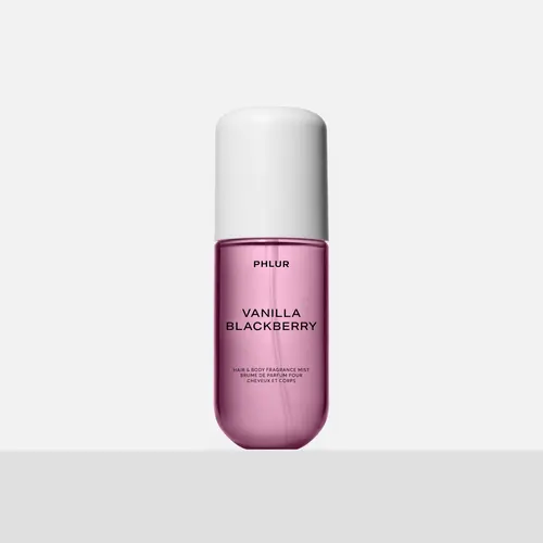 PHLUR Vanilla Blackberry Body Mist - Travel Size Hair & Body Fragrance Mist with Vanilla, Blackberry, Purple Freesia & Black Currant (3 fl oz)