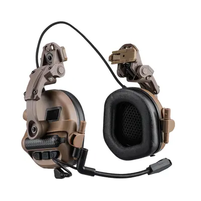 ARM NEXT New Generation Hunting Earphones - Active Pickup, Noise Reduction, Ear Protectors, PTT Communication Compatible, FAST-Wendy Tactical Helmet Accessory for Military & Hunting Audio Protection Needs