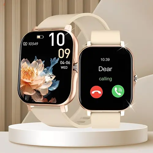 Erun 1.83-Inch HD Smartwatch, Wireless Smart Watch, Sporty Digital Watch, Step Tracker Watch, Smartwatch with Pedometer, Sports Tracking Smartwatch with Bluetooth Calling and Weather App, Compatible with Android and iOS