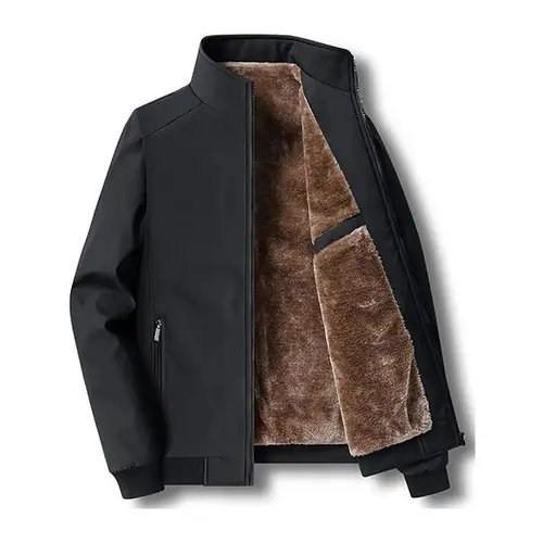 New Short Padded Jacket Coat Autumn Winter Warm Fashion Stand Collar Stylish Trendy Top